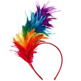 HIWIND Fashion Hairband Feathers Headband Tea Party Cocktail Wedding Headpiece