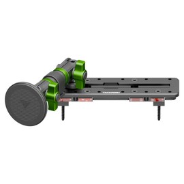 Tackform TRAXX Fast Track Dash Mount - Magnetic Phone Holder - Compatible with MagSafe, 2013-2018 RAM, 2019-2024 RAM Classic ONLY | No Drilling Required | Aluminum Tube Arm | Green