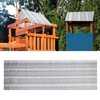 Swing Set Canopy Striped Heavy Duty Waterproof Swing Set Replacement