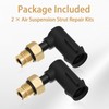 FUSCH 2 PCS Suspension Elbow Air Strut Repair Kits Compatible
