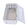 Crystal Tissue Dispenser Elegant Crystal Napkin Holder Decorative Facial Tissue