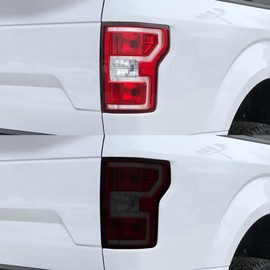 BOGAR TECH DESIGNS Rear Taillight Tail Light Tint Kit PPF Compatible with Ford F150 F-150 2015-2020, Dark Smoke