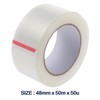 Joaecosmhui Low-Noise Parcel Tape Transparent for Packing Parcels and Shipping