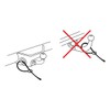Freizeli ProPlus Trailer Safety Rope 1 Metre Red Brake Breakaway