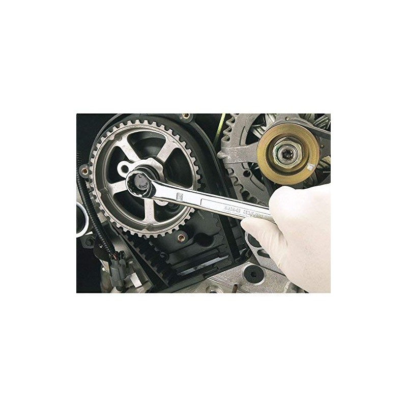 Draper 54287 Expert Hi-Torq Combination Spanner, Blue, 14mm