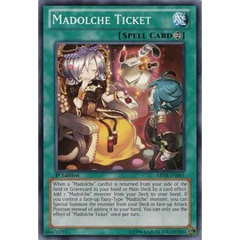 YU-GI-OH! - Madolche Ticket (ABYR-EN061) - Abyss Rising - Unlimited Edition - Common