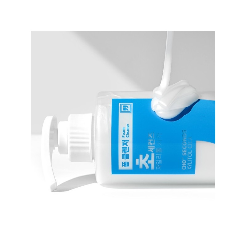 Cho Seconds Xylitol Cica Foam Cleansing 500ml / Hypoallergenic, Cooling,