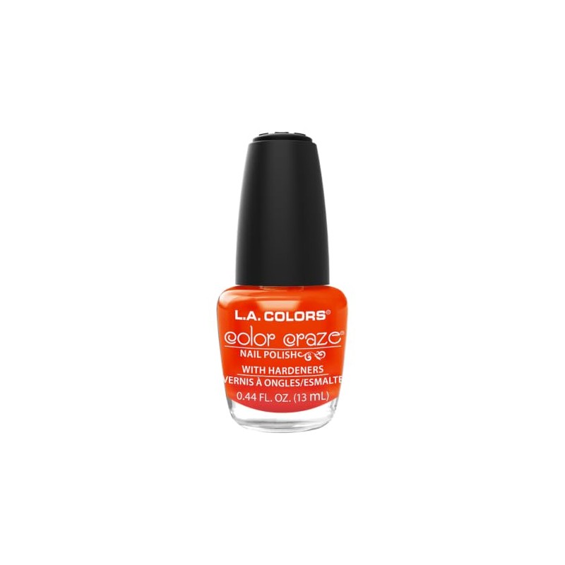 L.A. COLORS Color Craze Nail Polish, Spat! CNP510
