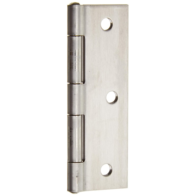High Logic Stainless Steel Hinges, 1-Pack x 2-Hinges, 17494