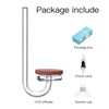 Clscea CO2 Diffuser for Aquarium Plant Mini CO2 Atomizer, U-Shaped-L