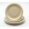 7" Round Biodegradable Paper Plates 1000 Count