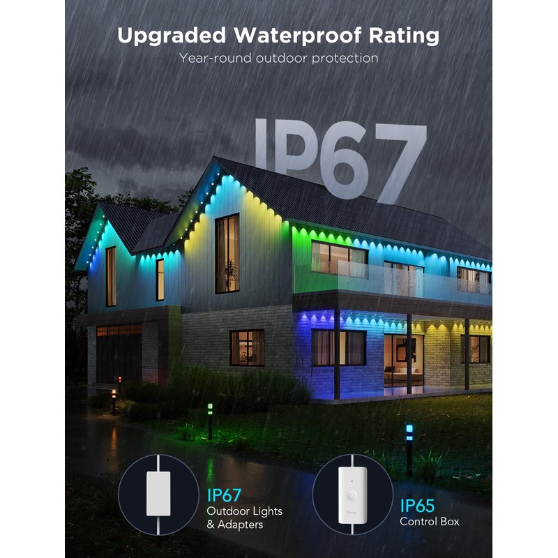 Govee 16.4ft lights for Permanent Outdoor Lights Pro H706A and