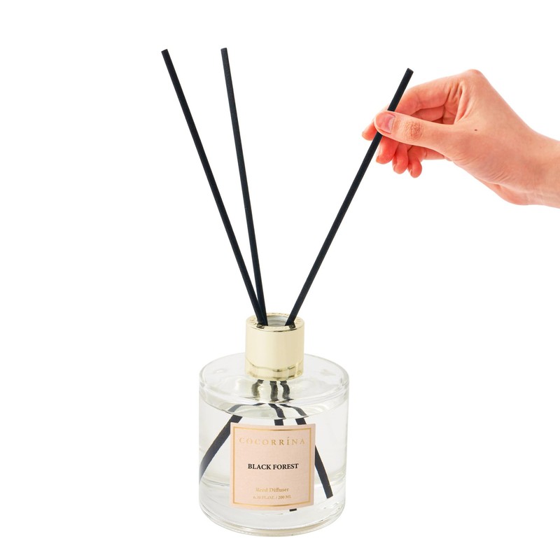 COCORRÍNA Reed Diffuser - Moroccan Amber 6.7 Fl.oz Reed Diffuser