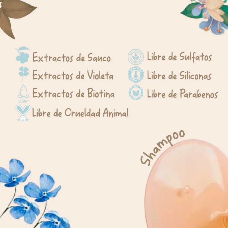 Shampoo Cabello Yuya Colágeno Biotina 450