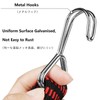 JEELAD 4 Pcs Heavy Duty Belt Cargo Cargo Fastener with