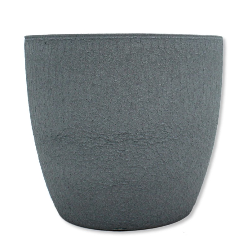 DARO DEKO Flower Pot Round Ceramic Planter Diameter 11 x