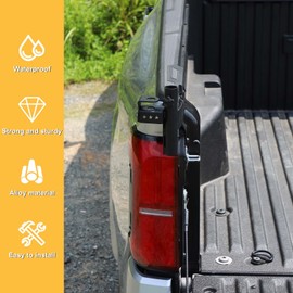 Car Trunk Tailgate Flag Pole Holder and Antenna Mount Bracket for Toyota Tacoma 2024 2025, Car Exterior Accessories