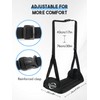 Airplane Foot Hammock, Upgraded Anti-Squeeze Foot Rest for Plane Travel