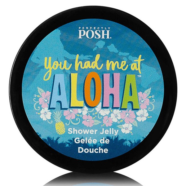 Perfectly Posh You Had Me At Aloha Shower Jelly Pineapple Hibiscus