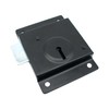 EAI Rim Lock | Black 4 x 3 Press Lock