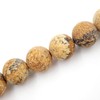 abalorio de piedra mate para hacer joyas, se venden por