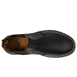 Dr. Martens Unisex 2976 Leather Chelsea Boots, Black, 6 US men