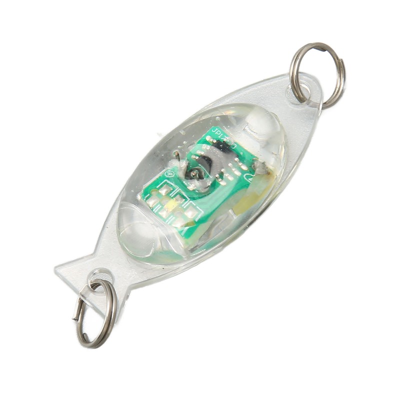 10Pcs LED Underwater Fishing Lure Light Eye Shape Deep Drop