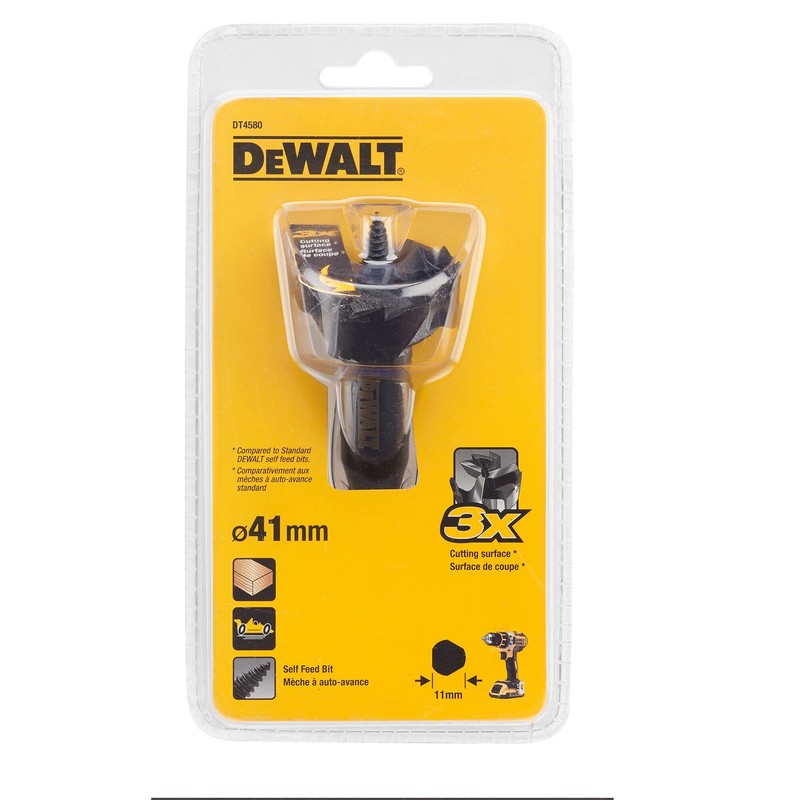 Dewalt DT4580-QZ DT4580-QZ-Brocas auto perforantes para Madera