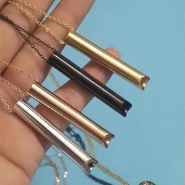 Anxiety Relief, Anxiety Necklace, Stress Relief, Mindful Breathing, Breathing Necklace for Anxiety Relief, Breathing Exerciser for Meditation, The Shift Necklace for Anxiety, Stress, Panic, Gold