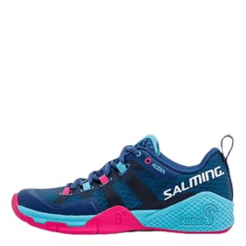 Salming Women's Kobra 2 Squash Indoor Court Sports Shoes, Limoges Blue/Pink Jewel, 6