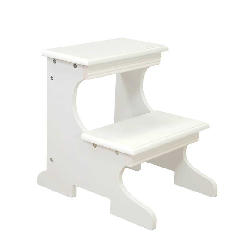 Frenchi Home Furnishing Step Stool, White