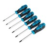 Capri Tools Kontour Star Screwdriver Set, 6-Piece with The Mechanics