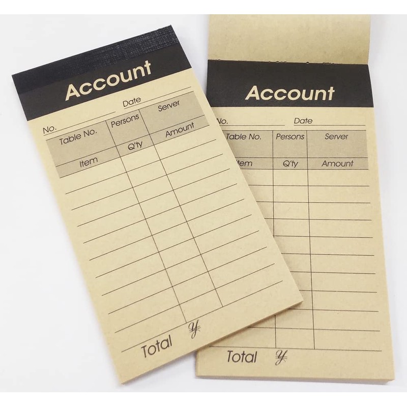 Single Type Voucher Stylish Pack of 10 (Kraft Paper)