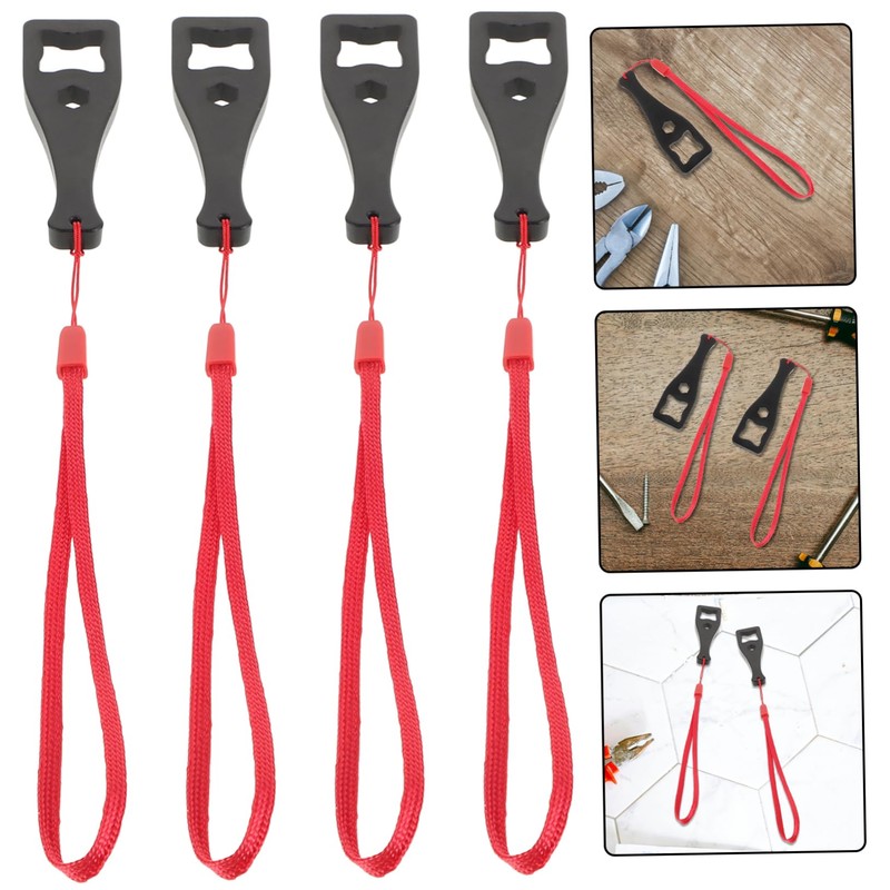 SHOWERORO 10pcs Camera Screw Spanner Wrench with Lanyard Easy to