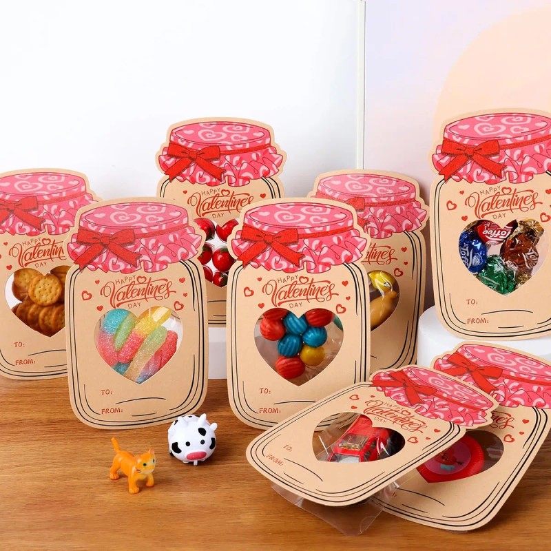 30 Tarjetas De San Valentín De Caramelos Regalos Para Niños