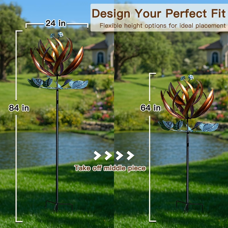 Pure Echo Wind Spinners for Yard and Garden, Wind Spinners