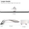 LPOLER Shower Squeegee for Shower Doors, Bathroom, Mirrors, Tiles and