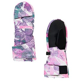 Spyder Bitsy Cubby Mitts, Children, Downhill Dots Prin, XL