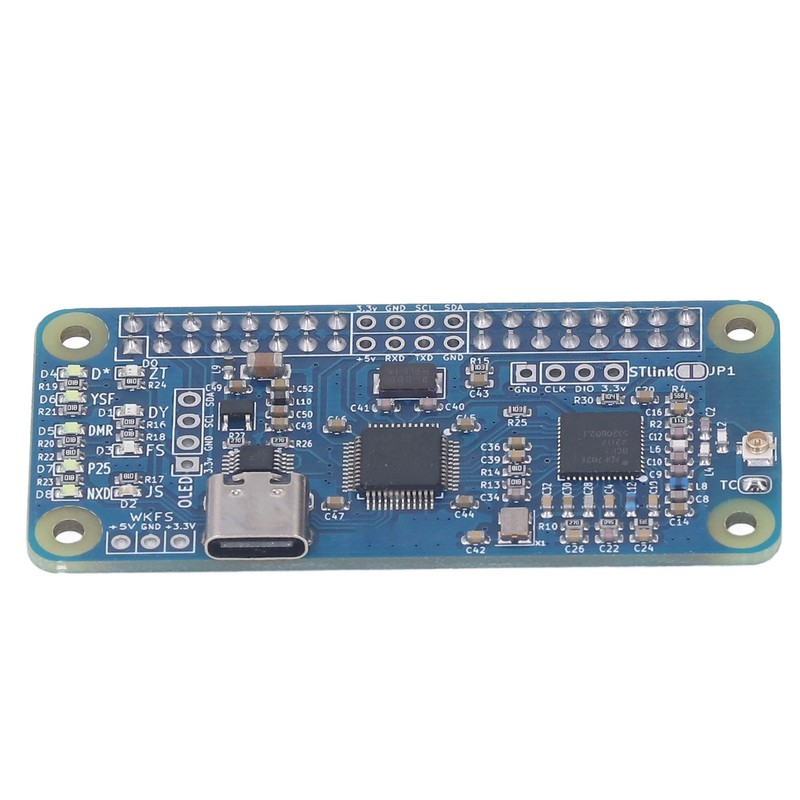 MMDVM Simplex Hotspot Main Board with Pin Header Supports for