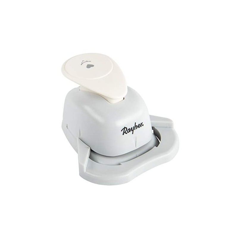 Rayher 69215000 Corner Punch Heart Design for Card Making and