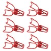100Pcs Kitten Binder Clips Cute Animal Style Strong Clamping Hollow