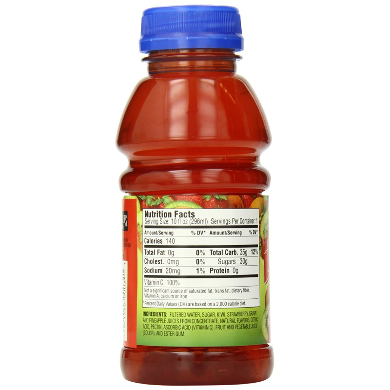 Langers Juice Cocktail, Kiwi Strawberry, 10 Fl Oz (Pack of
