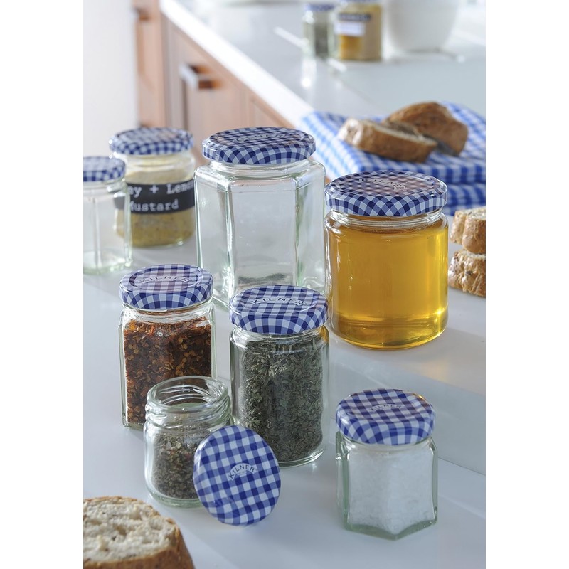 Kilner 25.389 Round Twist Top Jar, 370ml, Transparent 01618
