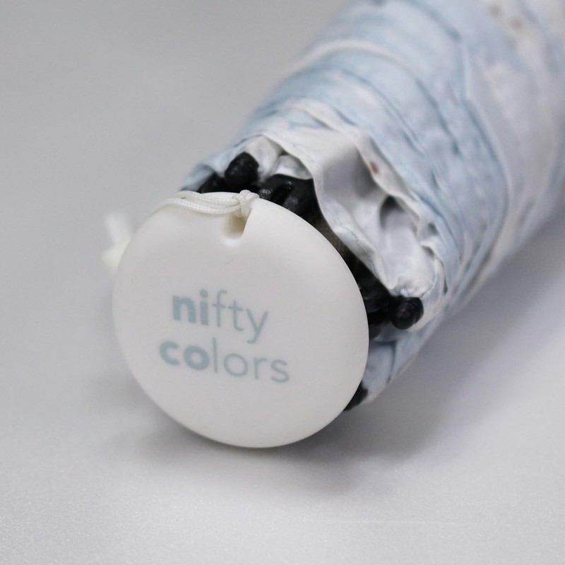 Nifty Colors 1770SX Folding Umbrella, Pokerabichon Frise, 5 Tier Mini