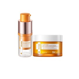 Papa Feel Retinol Anti-Aging Cream And 5D PEPTIDE Repair Firming Eye Cream Set