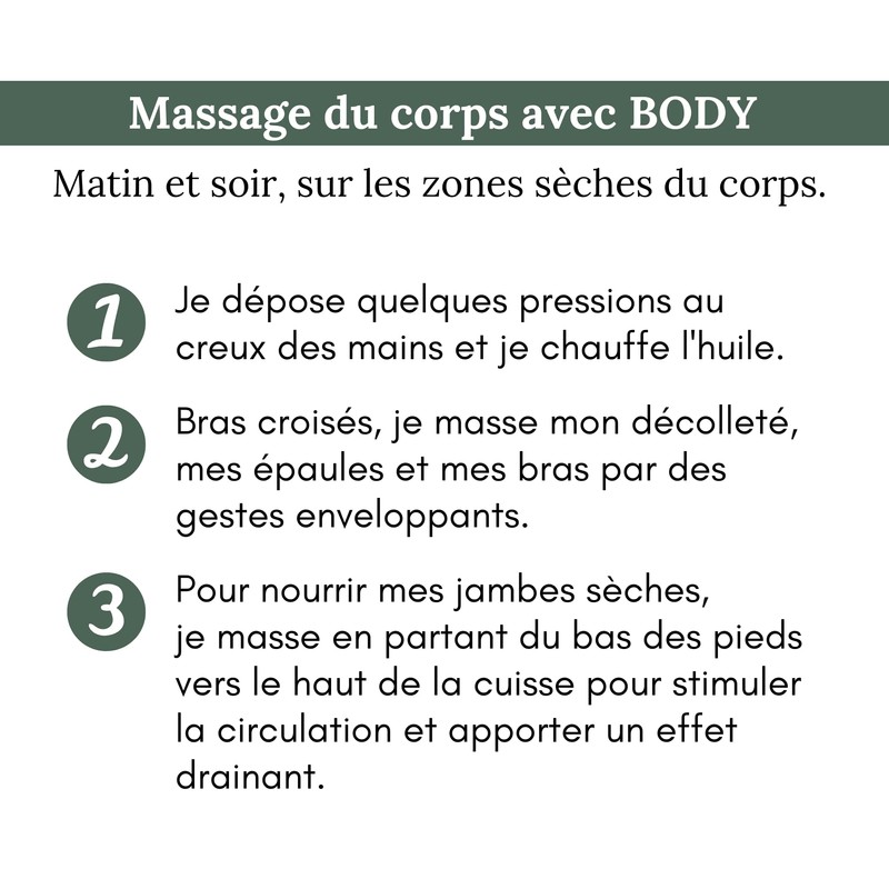 les huilettes Monyuil Body Organic & Vegan Body Oil, 3.4