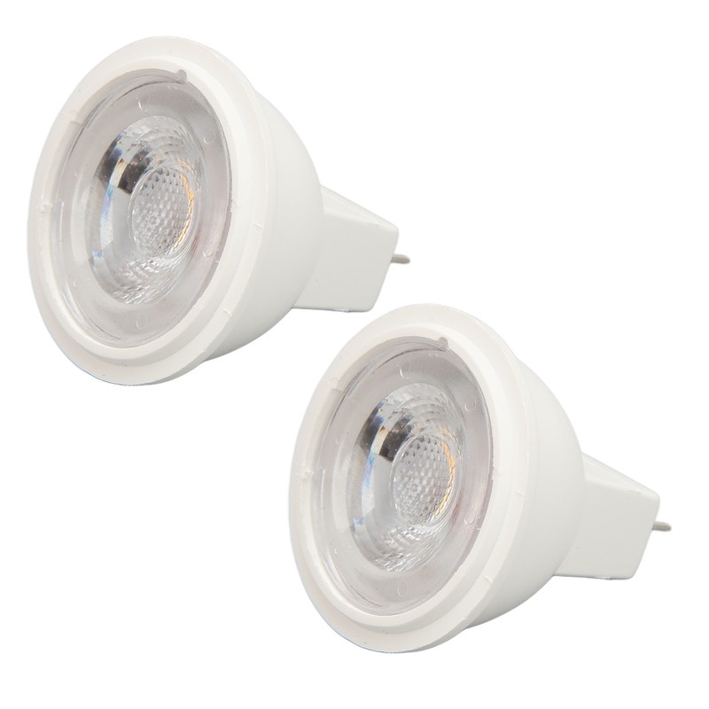 2pcs MR11 LED Light Bulbs AC12V 3W 300LM High Brightness
