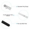 PATIKIL 1.2M/4Feet Telescopic Handheld Flagpoles, 4Pcs Retractable Teachers Pointer Stick