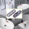 4 PCS Sink Trim Overflow Cover,Sink Overflow Ring,Oval Ring Basin