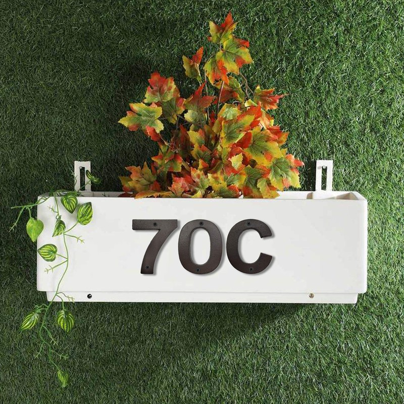 House Numbers for Outside-4.9 Inch High Home Address Numbers/Mailbox Numbers,